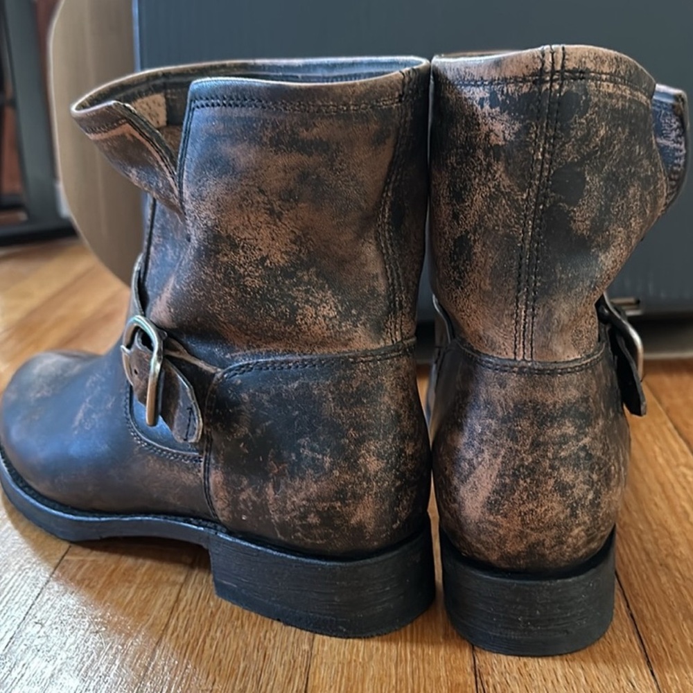 🖤NIB FRYE Veronica Flex Bootie in Antiqued Black🖤 - Picture 5 of 10